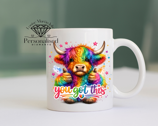 Highland cow you got this 11 oz ceramic mug