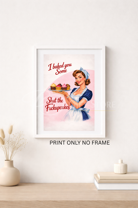 Baking pin up girl