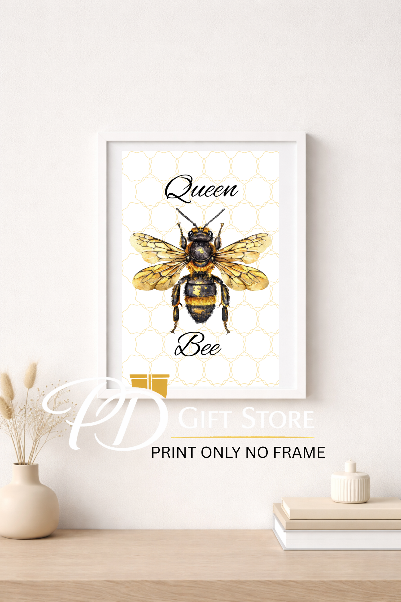 Queen bee A4 Print