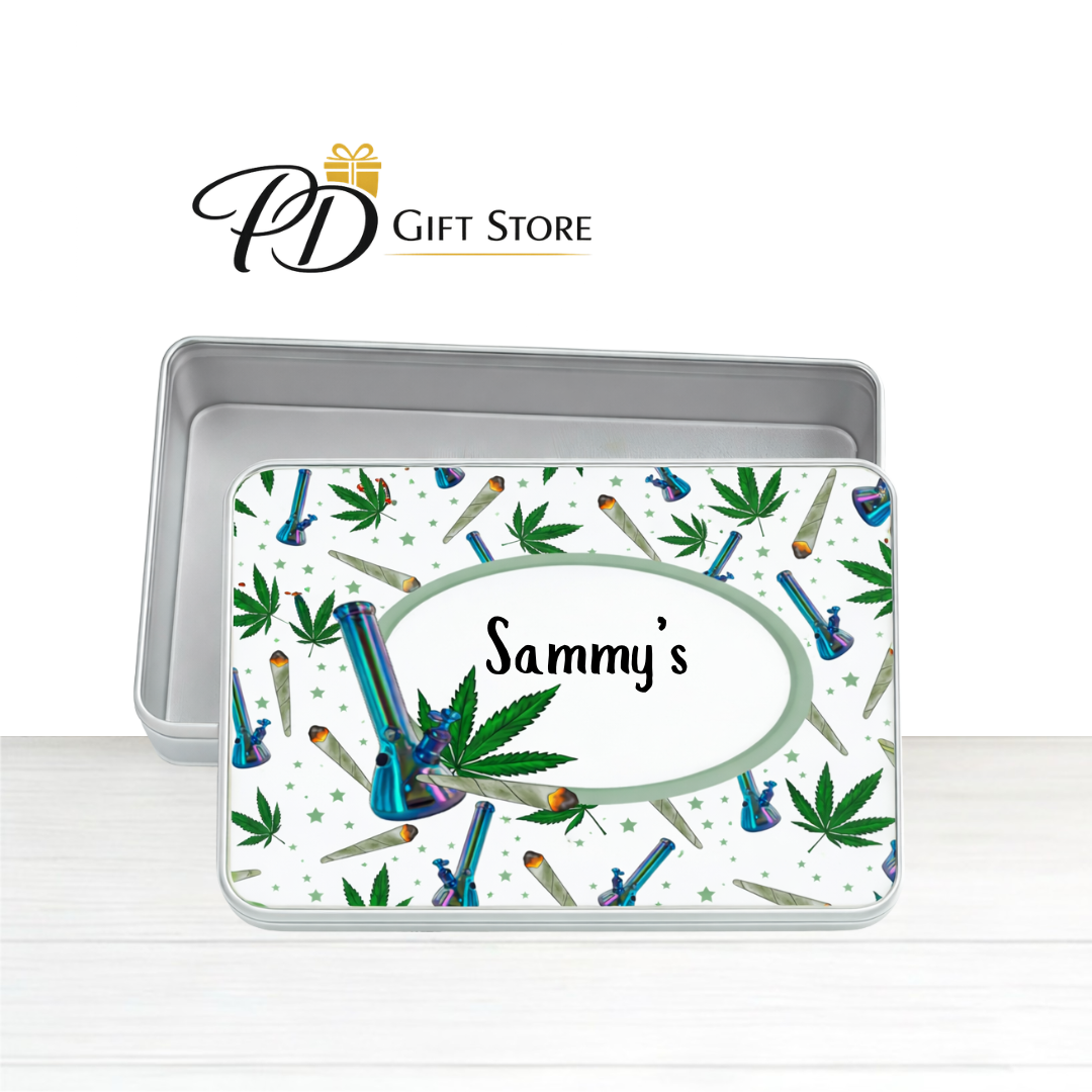 Personalised Smoking Weed Personalised Smoke Tin Personalised Gift
