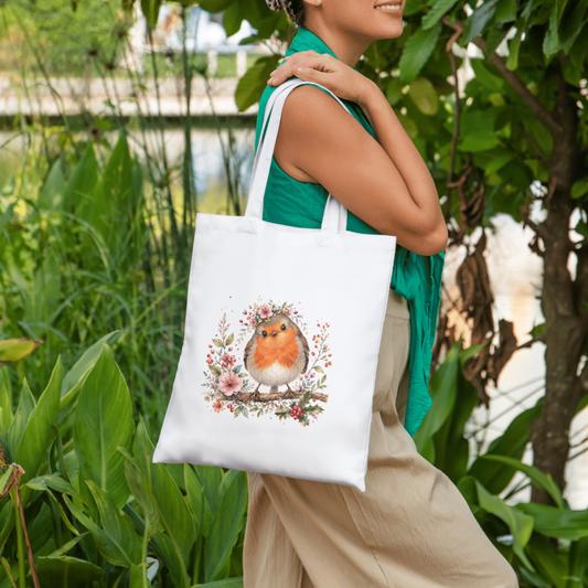 Robin tote shopping bag