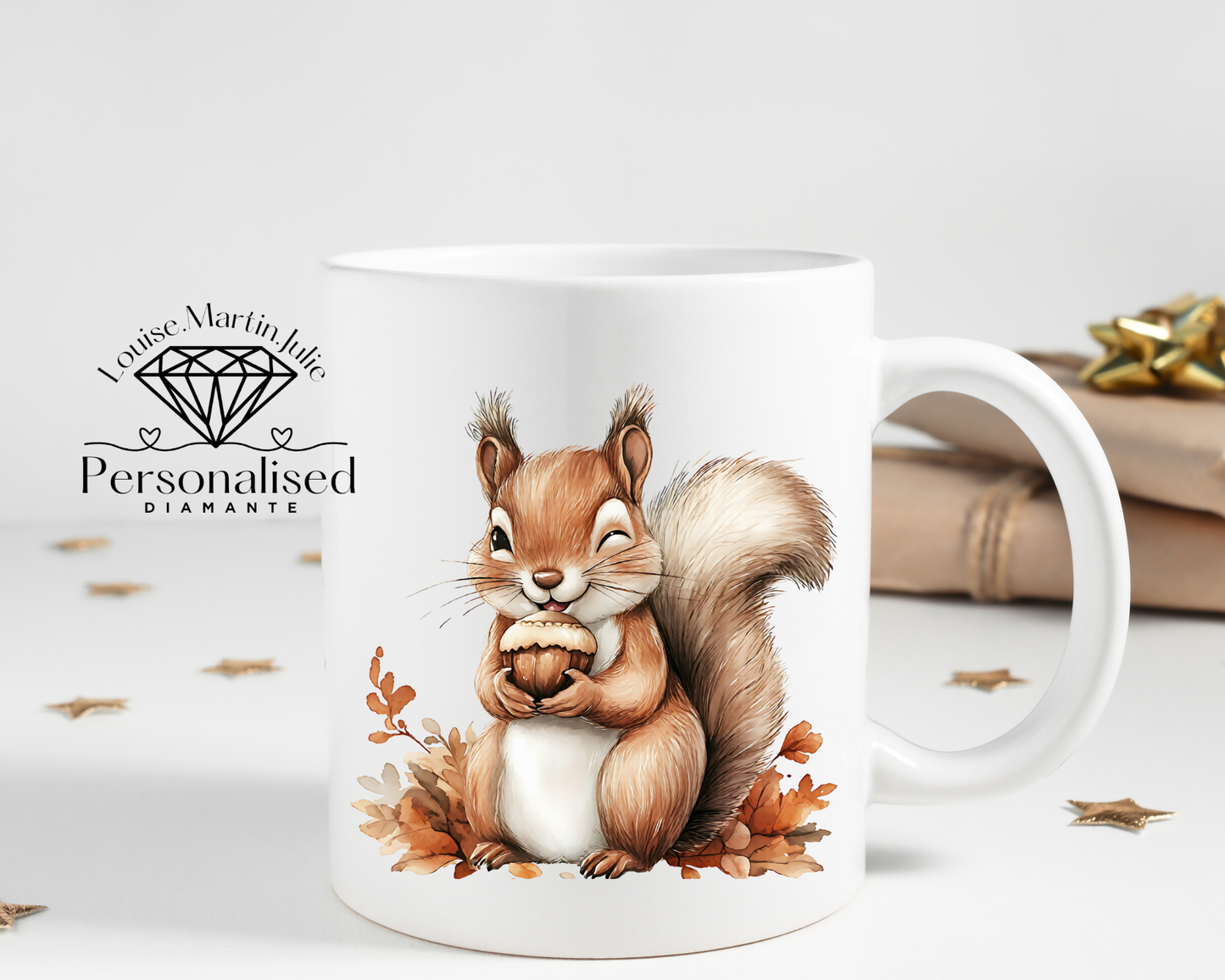 Cute Squirrel mug 11 oz ceramic mug