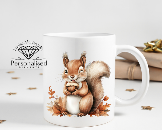 Cute Squirrel mug 11 oz ceramic mug