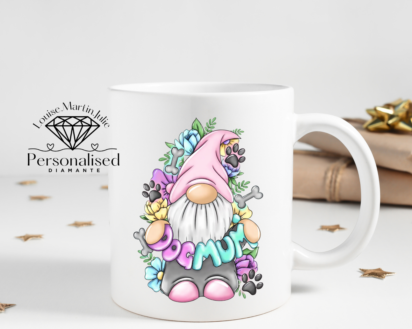 Cat mum Gonk mug 11 oz ceramic mug
