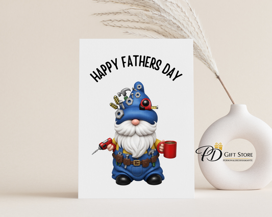 Happy Fathers Day Gonk Card
