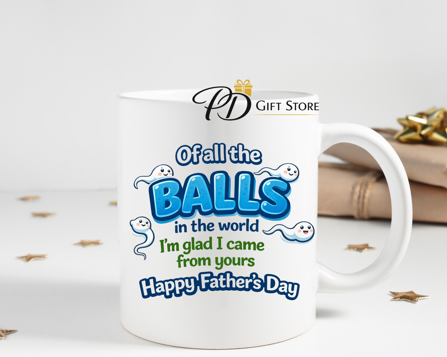 Funny father day mug 11 oz ceramic mug