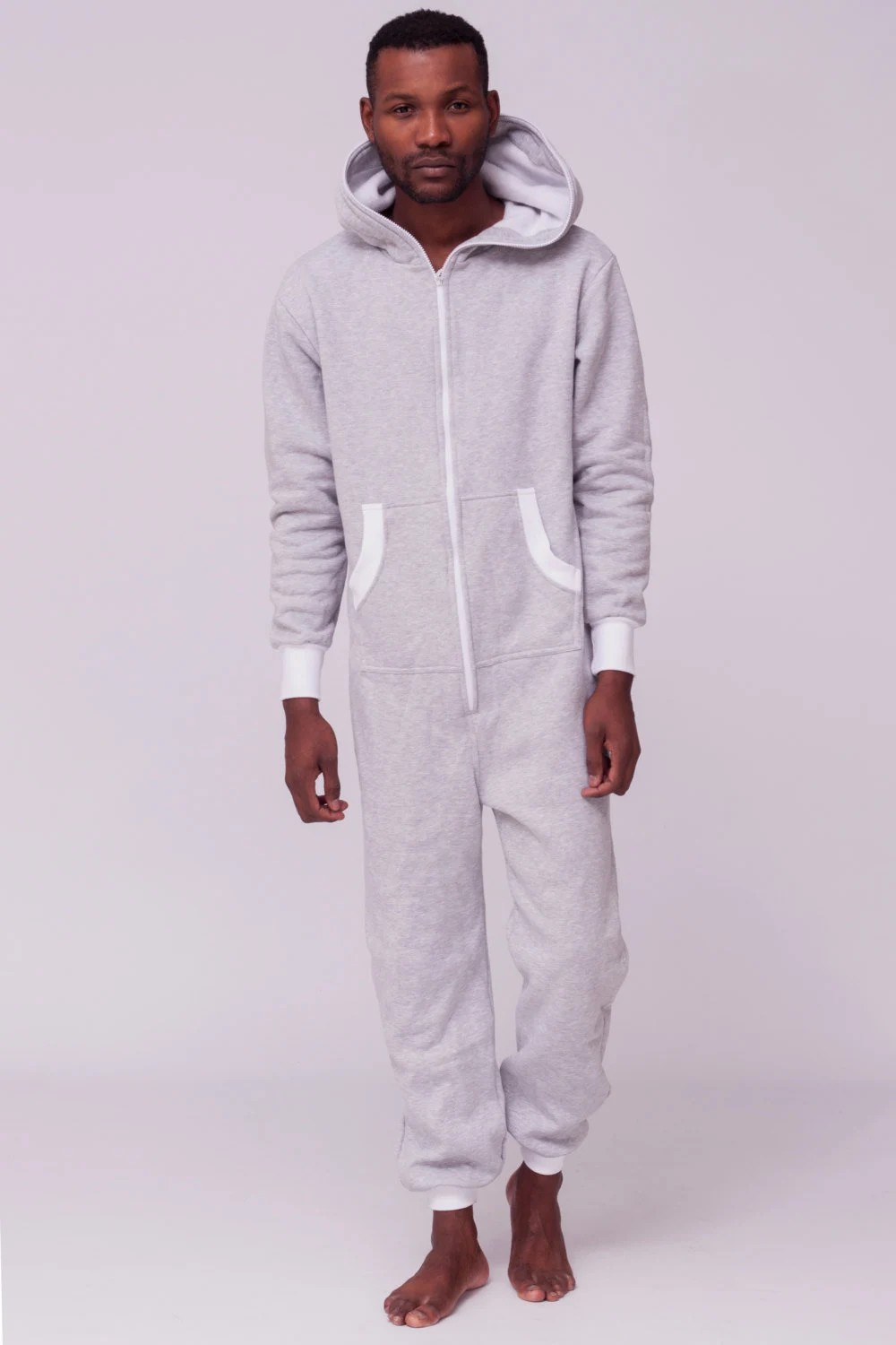 Initial onesies Grey