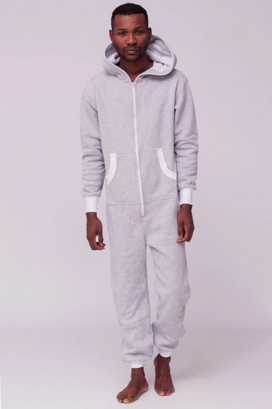 Initial onesies Grey