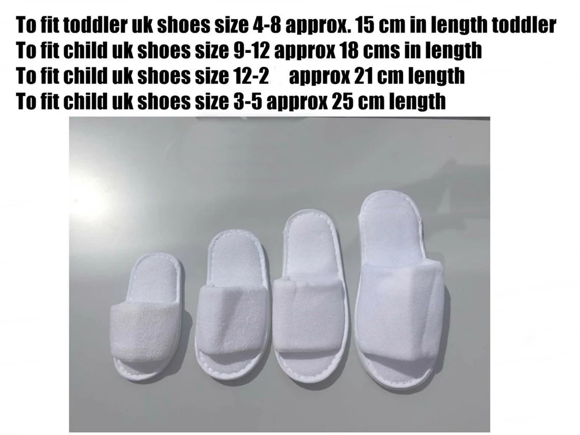 Personalised spa Day slipper