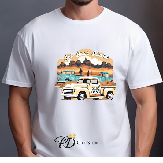 Route 66 design tshirt