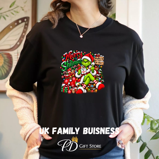 Christmas sweary grinch T-shirt