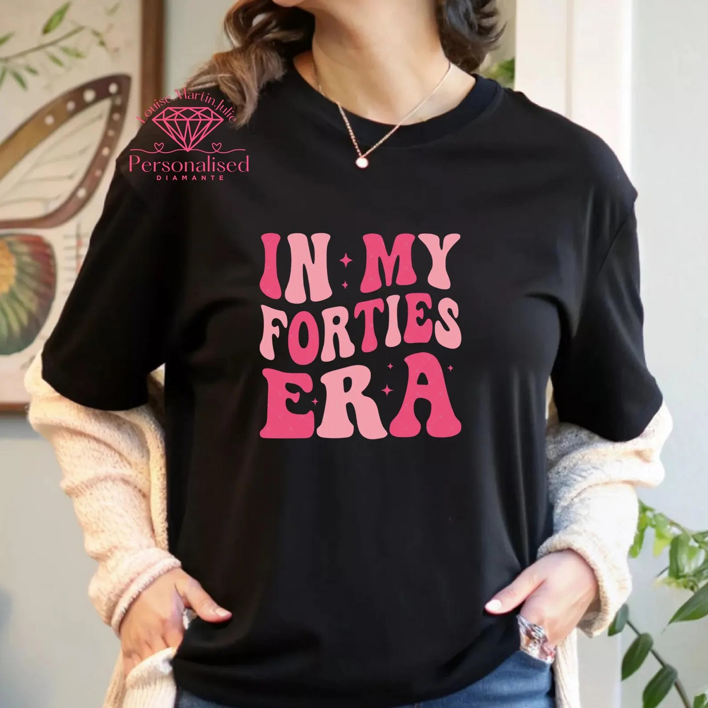 In my 40s era t-shirt , 40th birthday tshirt