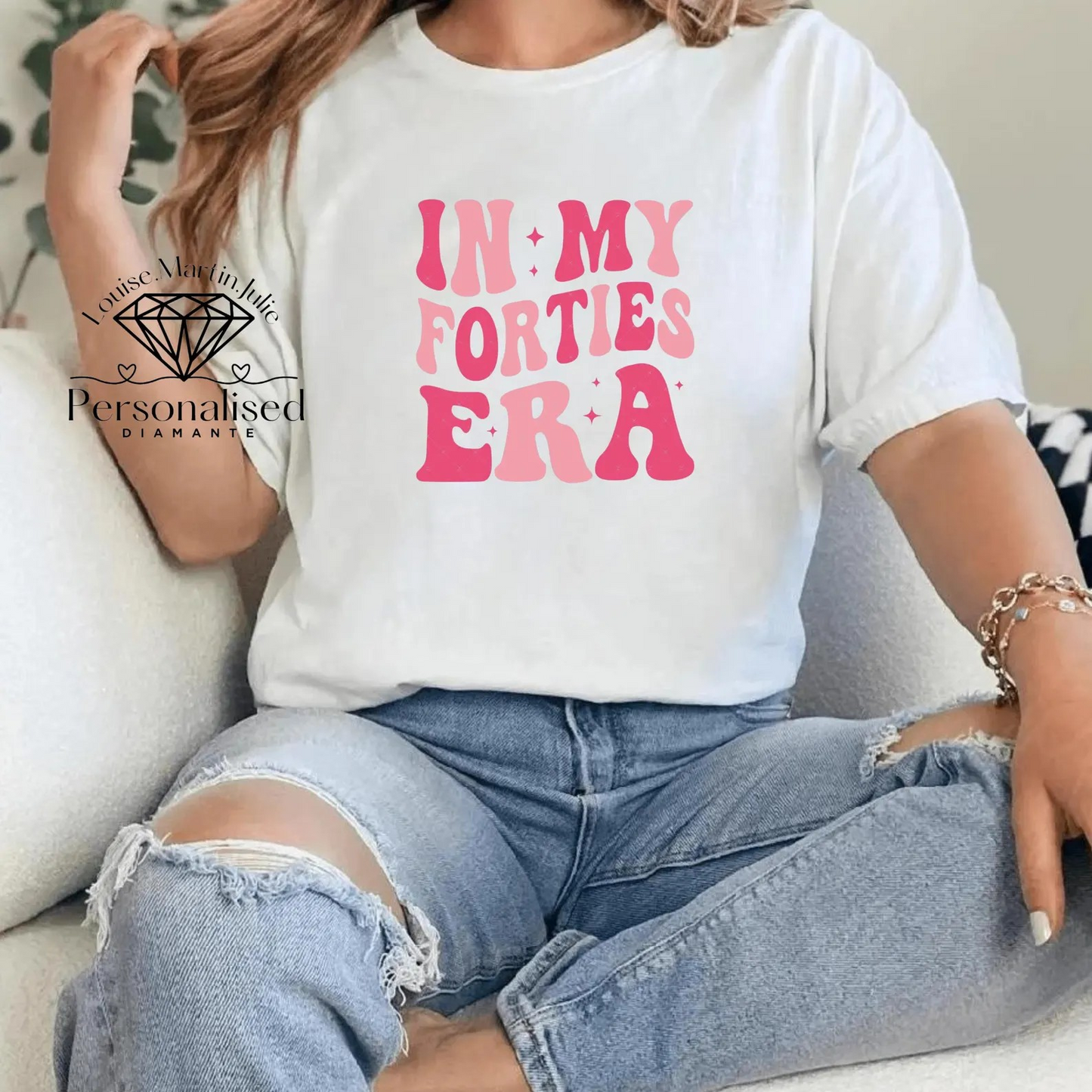 In my 40s era t-shirt , 40th birthday tshirt