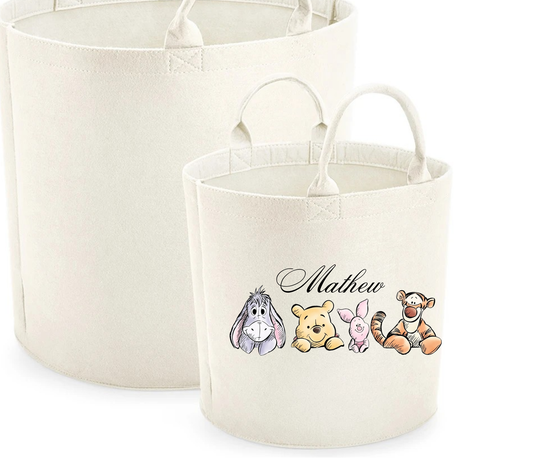 Personalised Felt Trug design