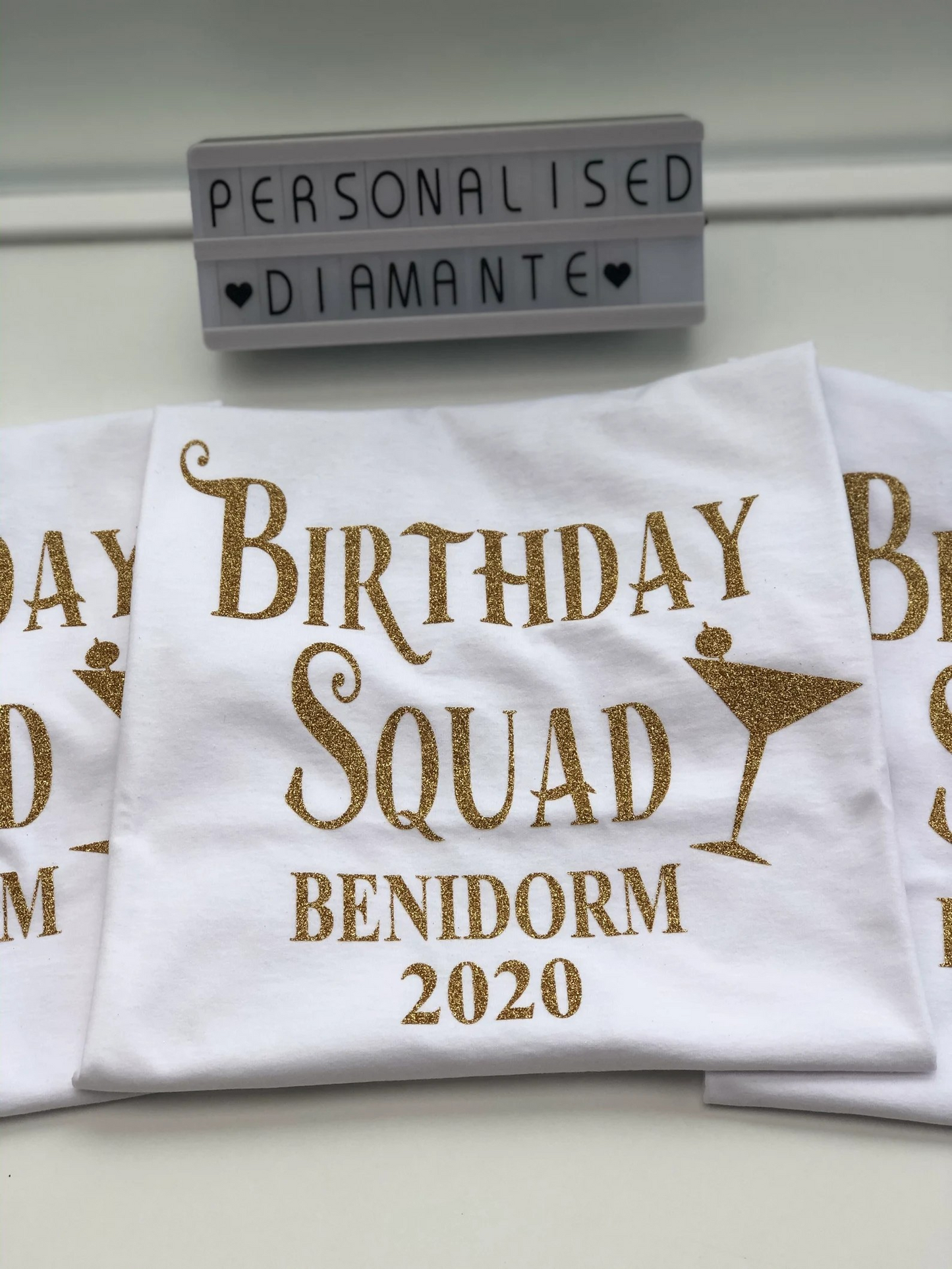 Birthday Girl Squad T-Shirts: Custom Party Tops